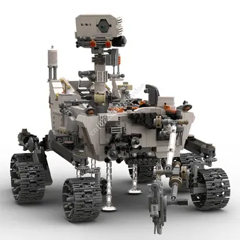 2682 шт. Серия MOC Space Battle Mars Curiosity Rover Building Block Model Architecture DIY Assemblys Детские Игрушки На День рождения, Подарки