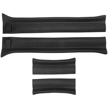 Защитные накладки на Пороги передних дверей для Wrangler JL 2018 + для JT 2018 + ABS Планка Дверного порога