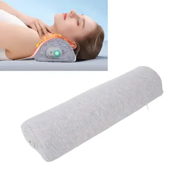 Подушка из пены с эффектом памяти шейки матки от боли в шее и талии, USB-электрическая массажная подушка для поддержки шеи, подушка для шейки матки