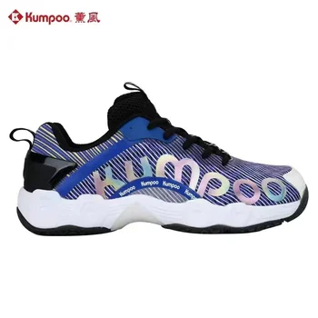 TaoBo Kumpoo/ Мужская обувь для бадминтона, женские противоскользящие дышащие теннисные кроссовки, поглощающая спортивная обувь E53